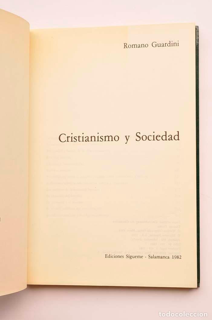 Libros: Cristianismo y sociedad - GUARDINI, Romano - Foto 2