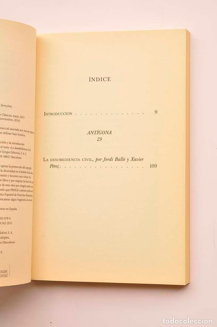 Libros: Ant&iacute;gona - SOFOCLES - Foto 3