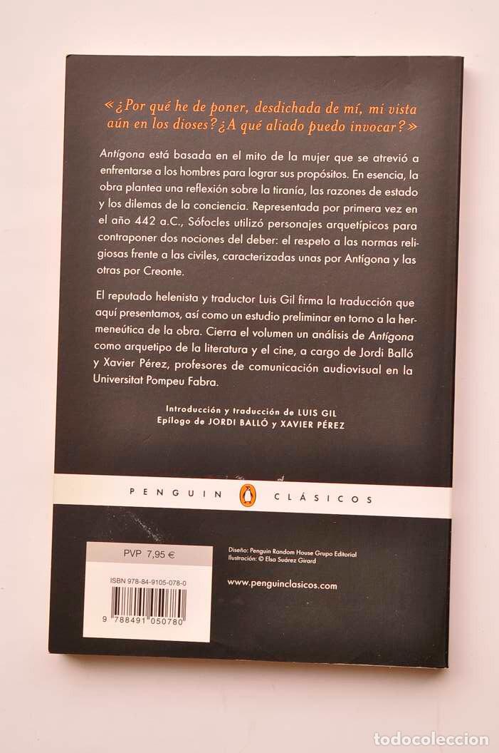 Libros: Ant&iacute;gona - SOFOCLES - Foto 4