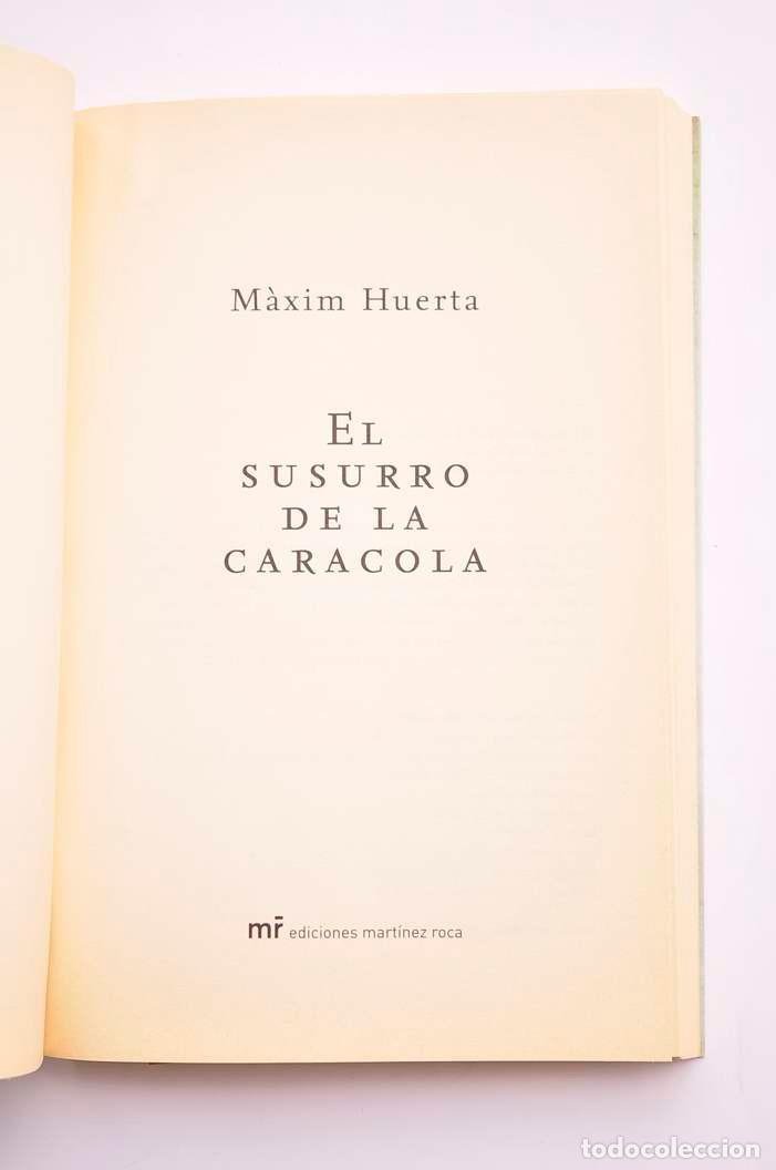 Libros: El susurro de la caracola - HUERTA, M&agrave;xim - Foto 2