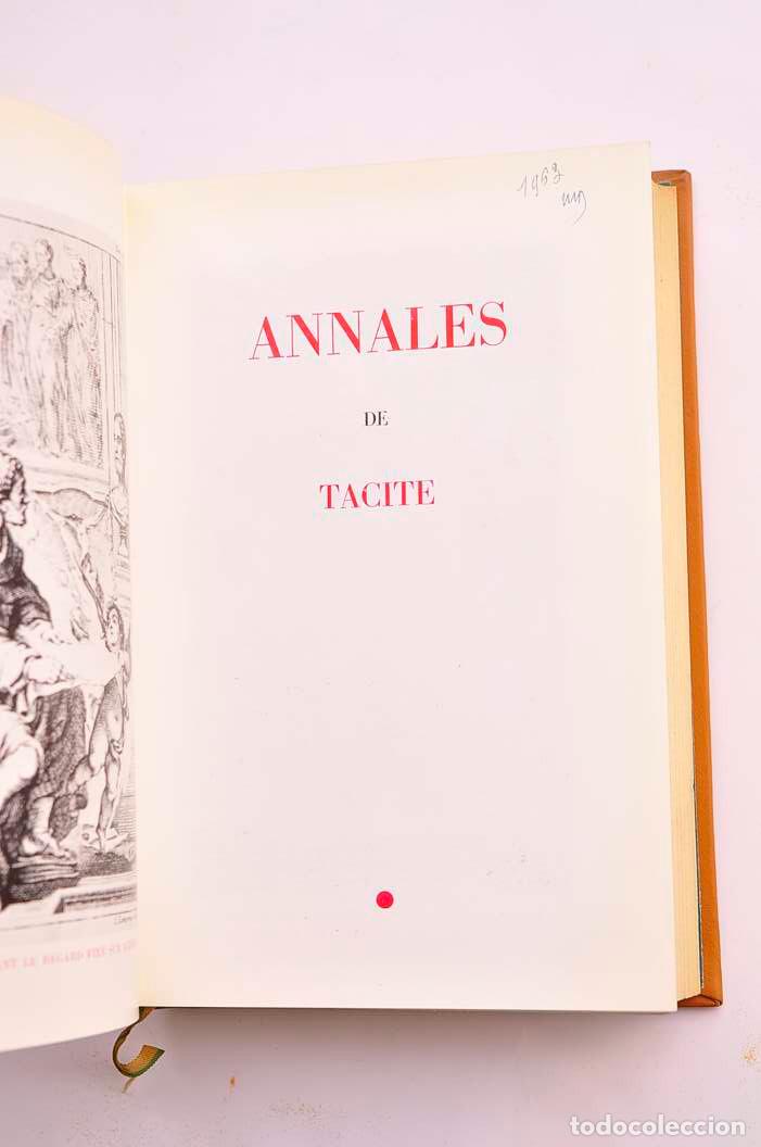 Libros: Annales - T&aacute;citoExemplar numerot&eacute; - Foto 3