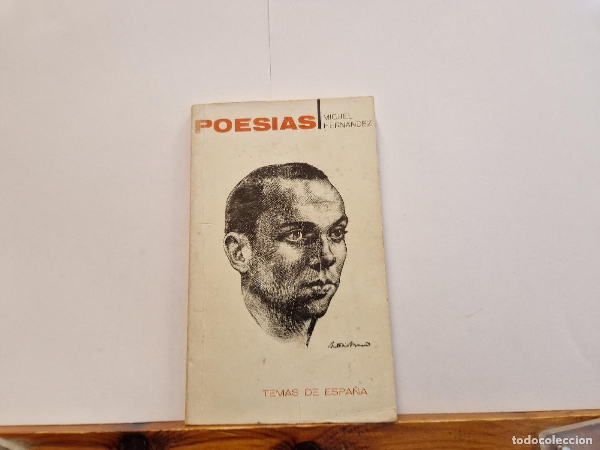 Libros: POESIAS. MIGUEL HERNANDEZ. TEMAS DE ESPA&Ntilde;A. - Foto 1