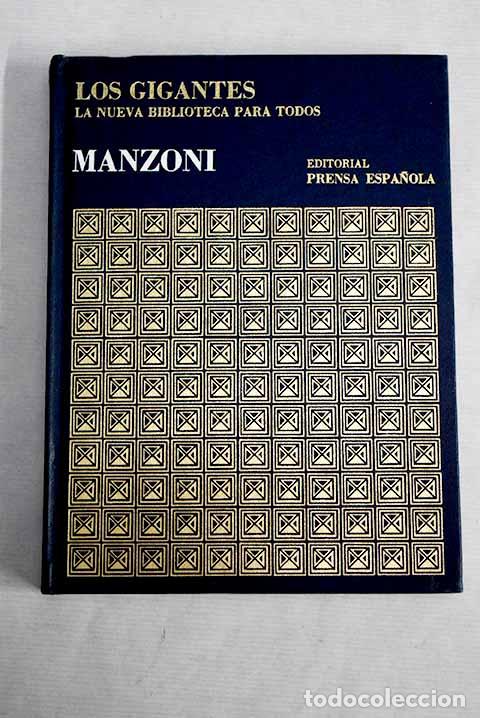 Libros: Alejandro Manzoni: : Prensa Espa&ntilde;ola. - Foto 1