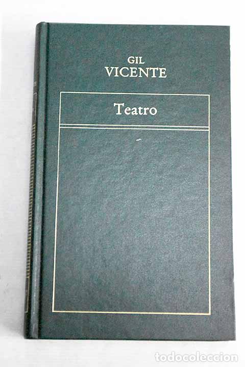 Libros: Teatro: Vicente, Gil.- Vicente, Gil - Foto 1