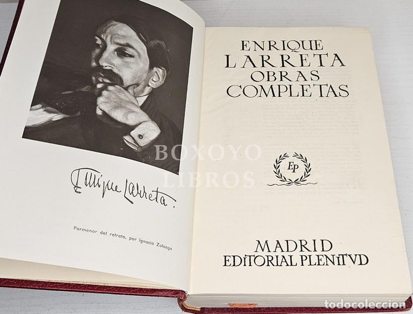 Libros: LARRETA, Enrique. Obras completas - Foto 5