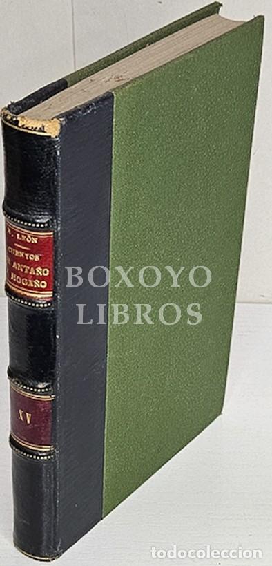 Libros: LE&Oacute;N, Ricardo. Cuentos de anta&ntilde;o y de hoga&ntilde;o - Foto 1