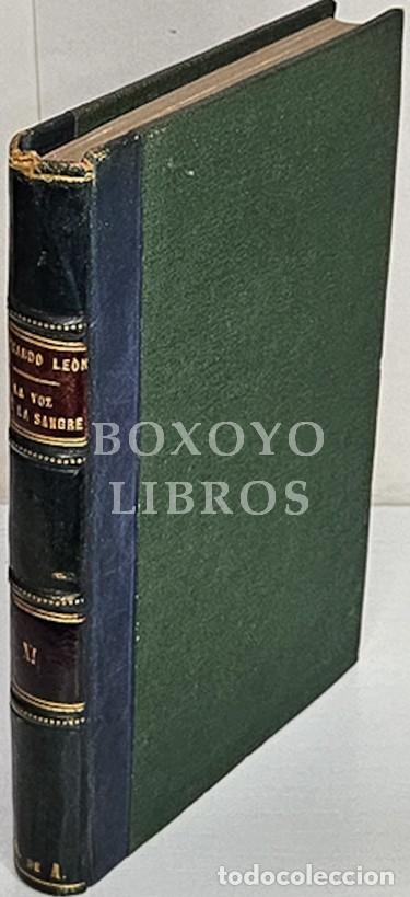 Libros: LE&Oacute;N, Ricardo. Obras completas. IX: La voz de la sangre - Foto 1