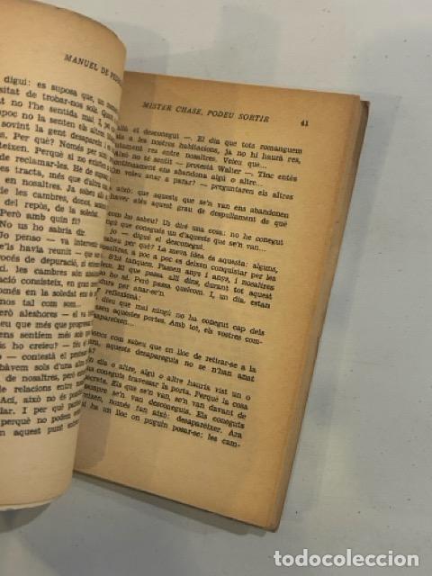 Libros: Manuel de Pedrolo - Mister Chase, podeu sortir - Foto 2