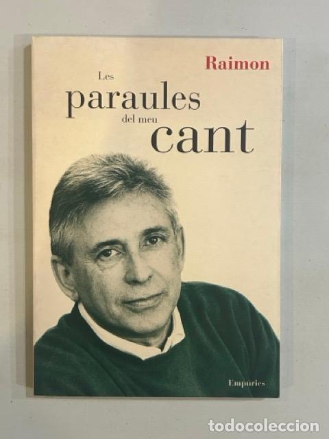 Libros: Raimon - Les paraules del meu cant - Foto 1