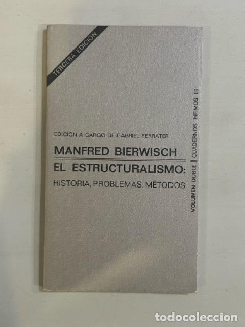 Libros: Manfred Bierwisch - El estructuralismo: historia, problemas, m&eacute;todos - Foto 1