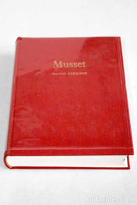 Libros: Oeuvres completes: Musset.- Musset - Foto 1