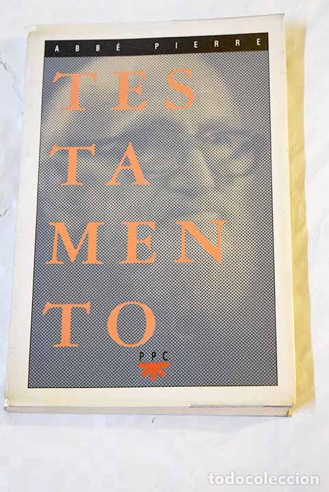 Libros: Testamento: Pierre: PPC..- Pierre - Foto 1