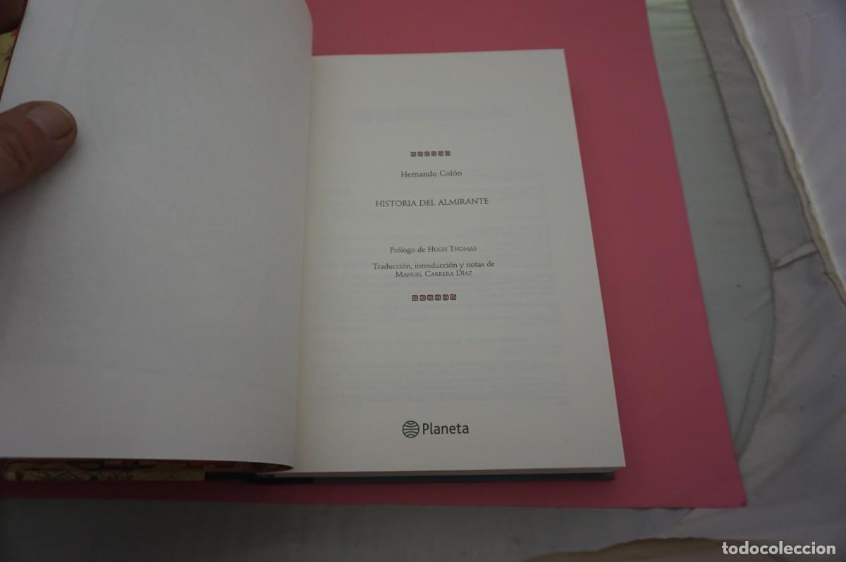 Libros: 23Z/ HISTORIA DEL ALMIRANTE - HERNANDO COLON - EDITORIAL PLANETA - Foto 4