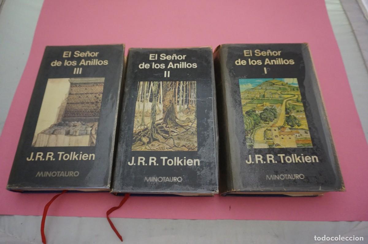 Libros: 23Z/ 3 TOMOS - EL SE&Ntilde;OR DE LOS ANILLOS - 4&ordf;, 2&ordf; Y 1&ordf; EDICIONES - MINOTAURO - Foto 1