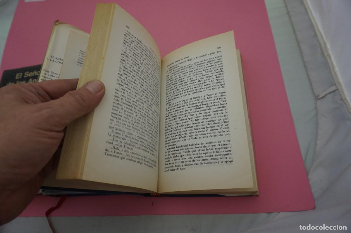 Libros: 23Z/ 3 TOMOS - EL SE&Ntilde;OR DE LOS ANILLOS - 4&ordf;, 2&ordf; Y 1&ordf; EDICIONES - MINOTAURO - Foto 5
