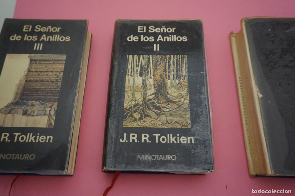 Libros: 23Z/ 3 TOMOS - EL SE&Ntilde;OR DE LOS ANILLOS - 4&ordf;, 2&ordf; Y 1&ordf; EDICIONES - MINOTAURO - Foto 8