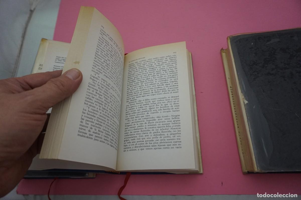 Libros: 23Z/ 3 TOMOS - EL SE&Ntilde;OR DE LOS ANILLOS - 4&ordf;, 2&ordf; Y 1&ordf; EDICIONES - MINOTAURO - Foto 12