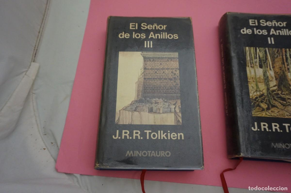 Libros: 23Z/ 3 TOMOS - EL SE&Ntilde;OR DE LOS ANILLOS - 4&ordf;, 2&ordf; Y 1&ordf; EDICIONES - MINOTAURO - Foto 13