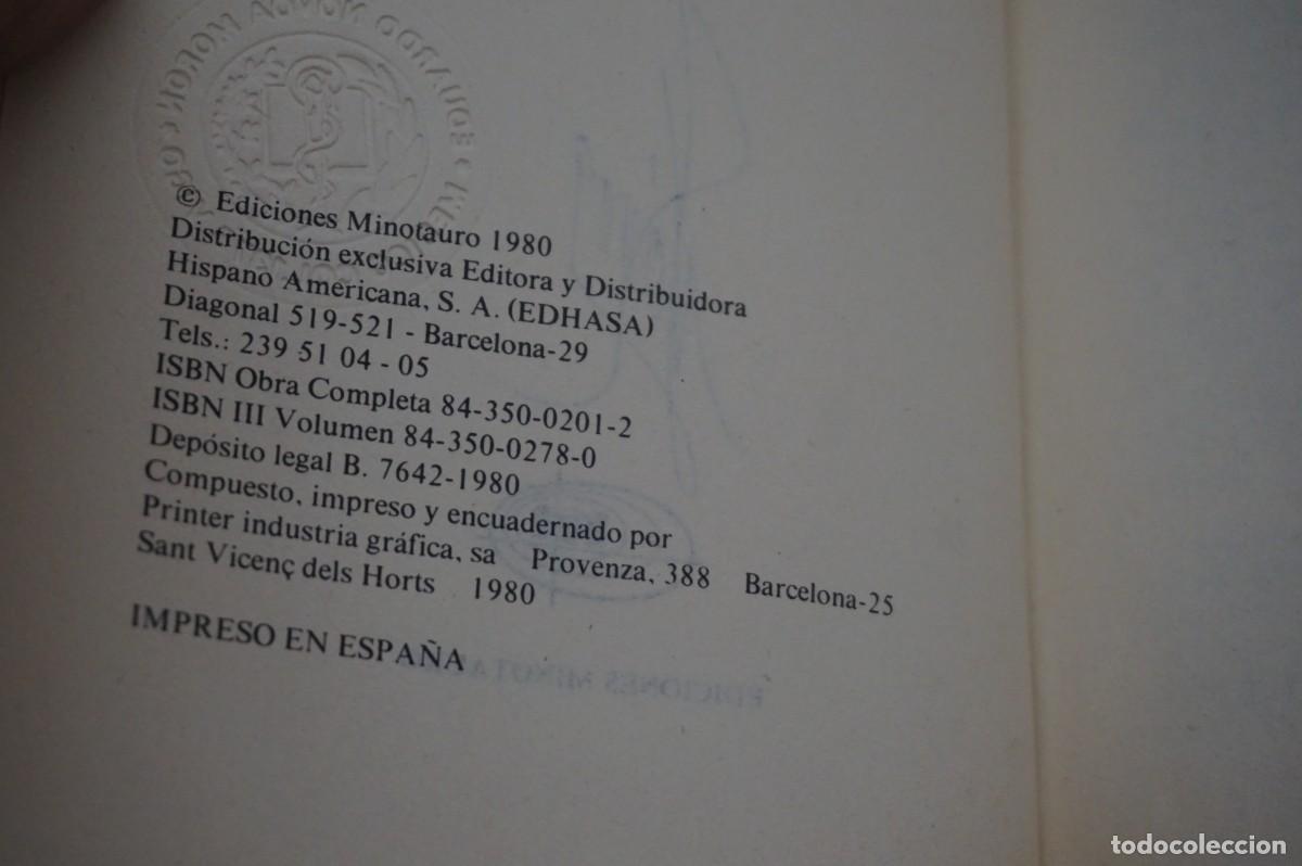 Libros: 23Z/ 3 TOMOS - EL SE&Ntilde;OR DE LOS ANILLOS - 4&ordf;, 2&ordf; Y 1&ordf; EDICIONES - MINOTAURO - Foto 15