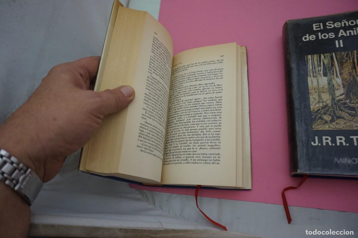 Libros: 23Z/ 3 TOMOS - EL SE&Ntilde;OR DE LOS ANILLOS - 4&ordf;, 2&ordf; Y 1&ordf; EDICIONES - MINOTAURO - Foto 16