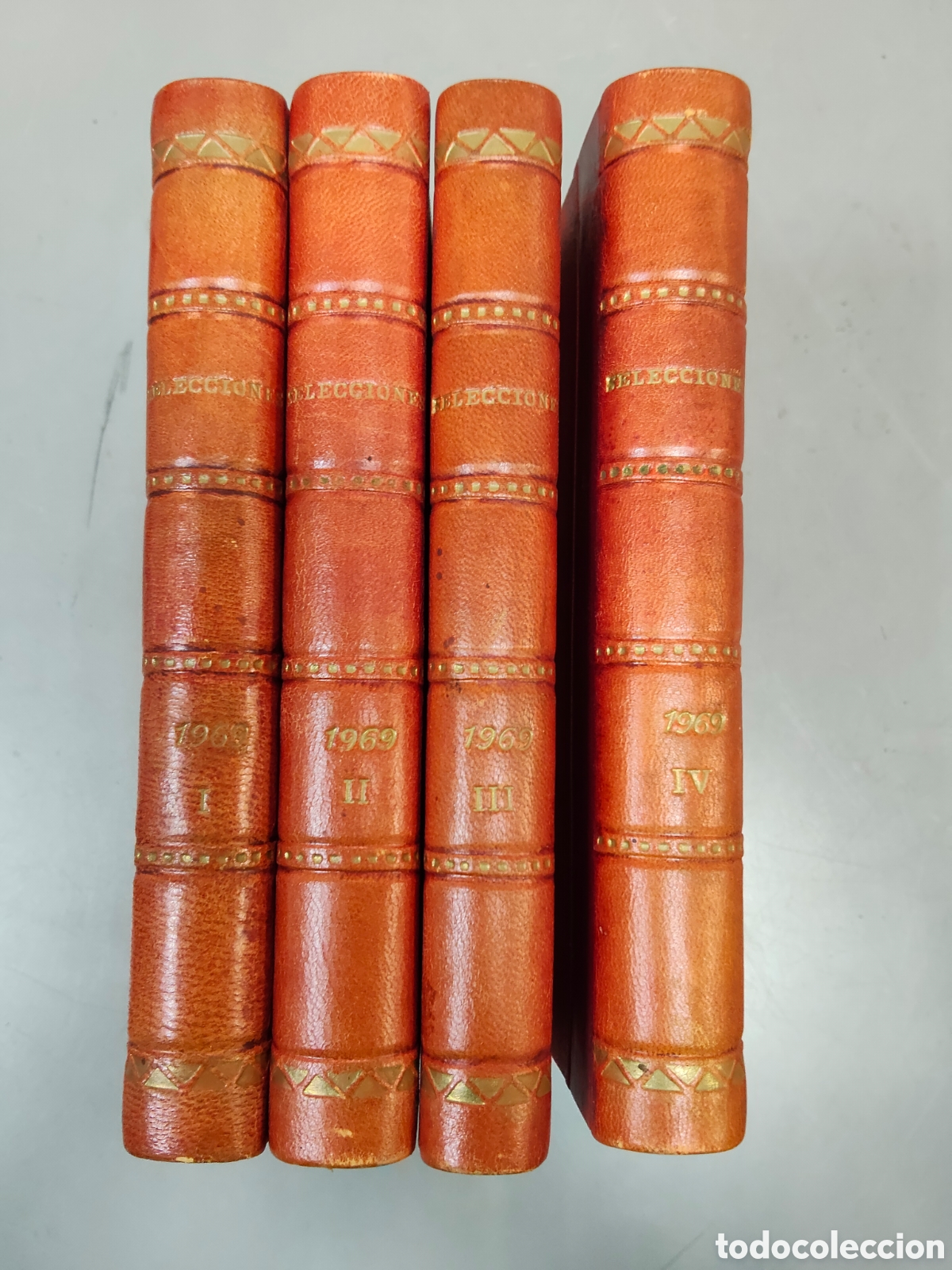 Libros: 4 volumenes SELECCIONES A&Ntilde;O 1969 - Foto 1
