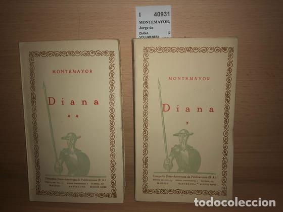 Libros: MONTEMAYOR, Jorge de - DIANA (2 VOLUMENES) - Foto 1