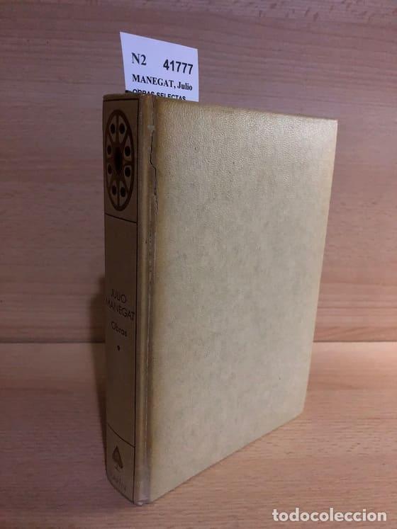 Libros: MANEGAT, Julio - OBRAS SELECTAS - Foto 1