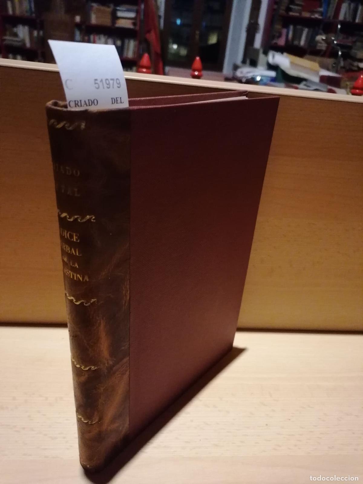 Libros: CRIADO DEL VAL, M. - INDICE VERBAL DE LA CELESTINA