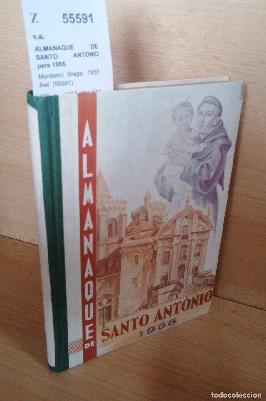 Livros em segunda m&atilde;o: s.a. - ALMANAQUE DE SANTO ANTONIO para 1955.