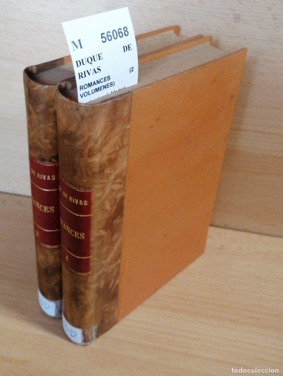 Libros: DUQUE DE RIVAS - ROMANCES (2 VOLUMENES) - Foto 1