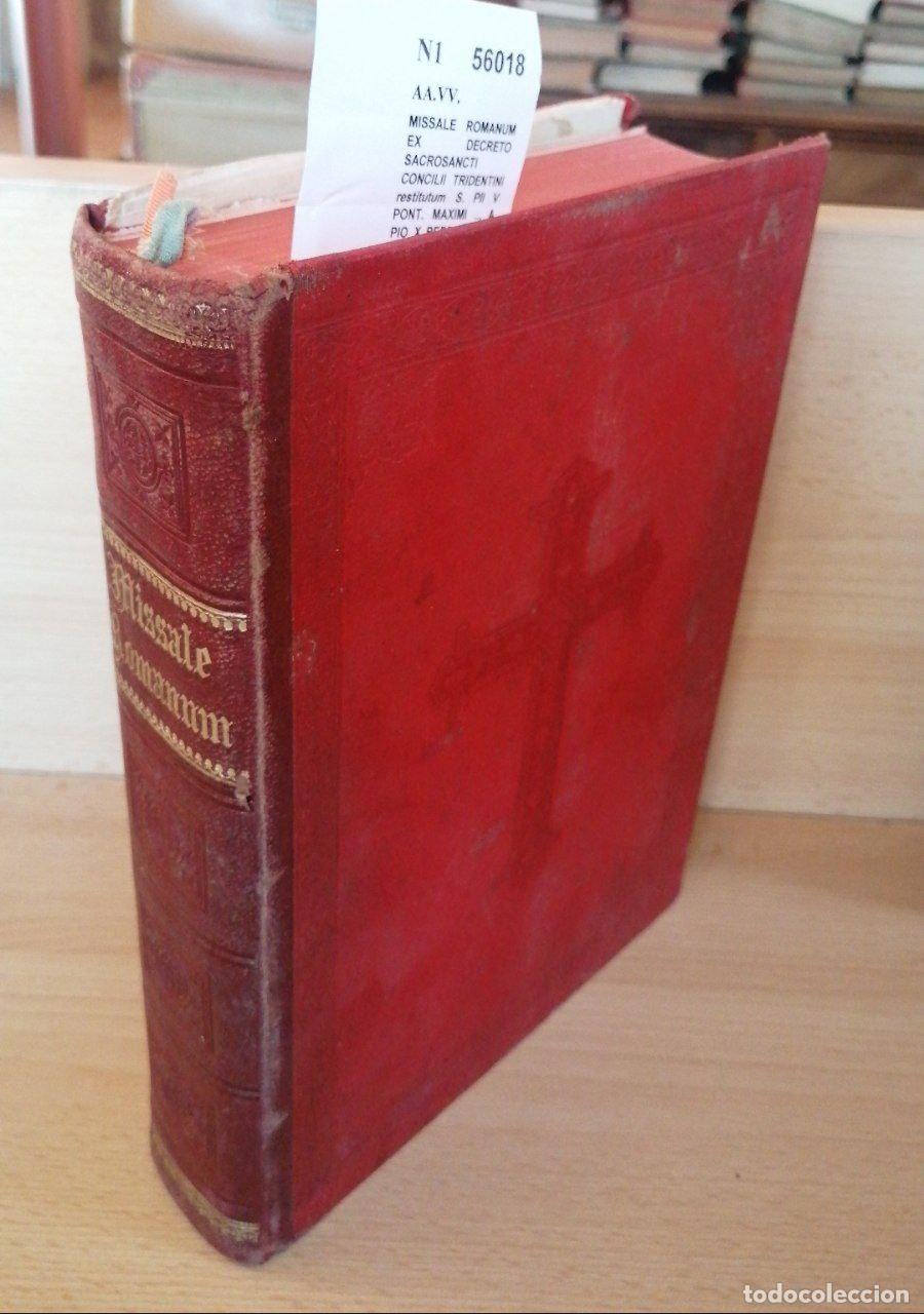 Libros: AA.VV. - MISSALE ROMANUM EX DECRETO SACROSANCTI CONCILII TRIDENTINI restitutum S. PII V PONT. MAXIMI