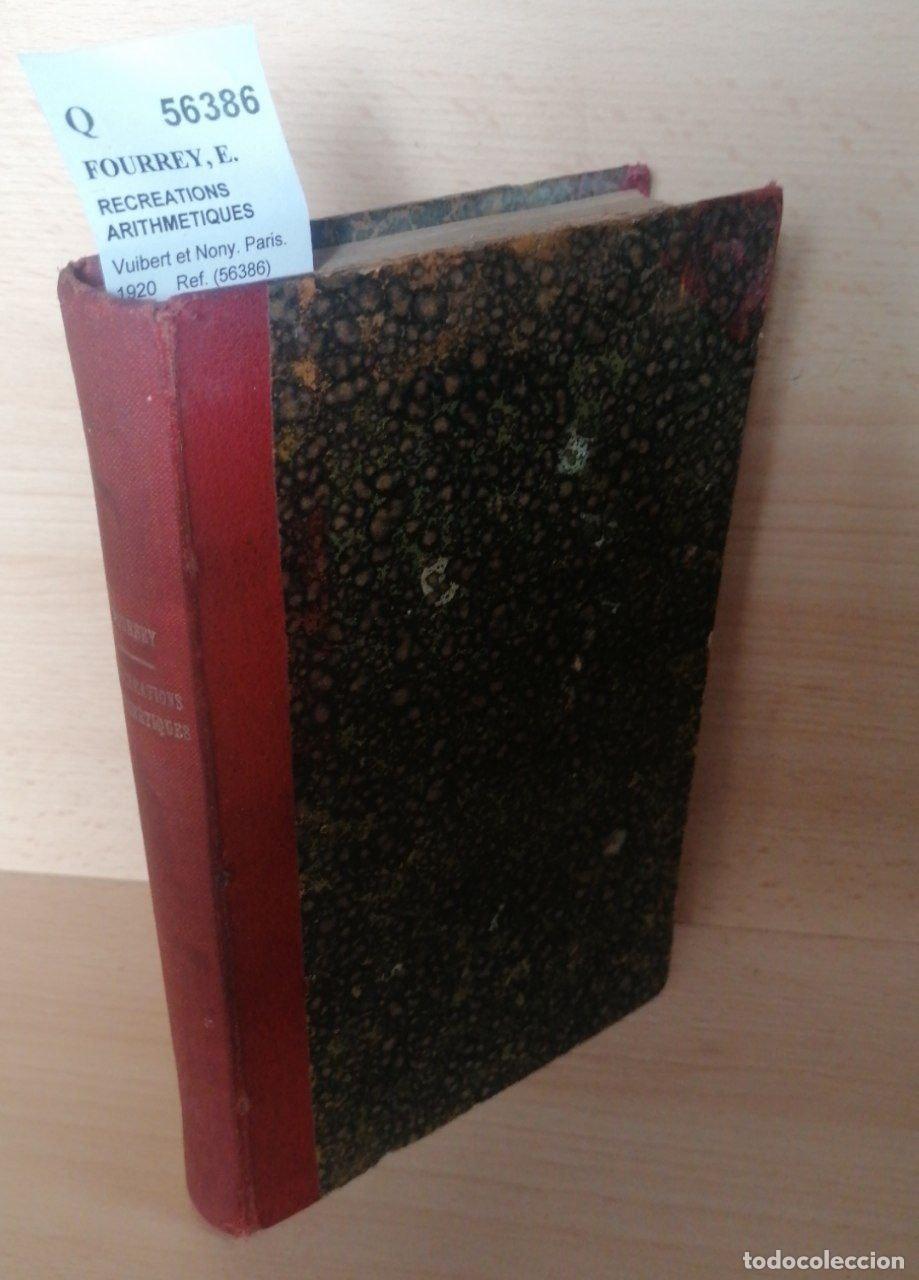 Libros: FOURREY, E. - RECREATIONS ARITHMETIQUES - Foto 1