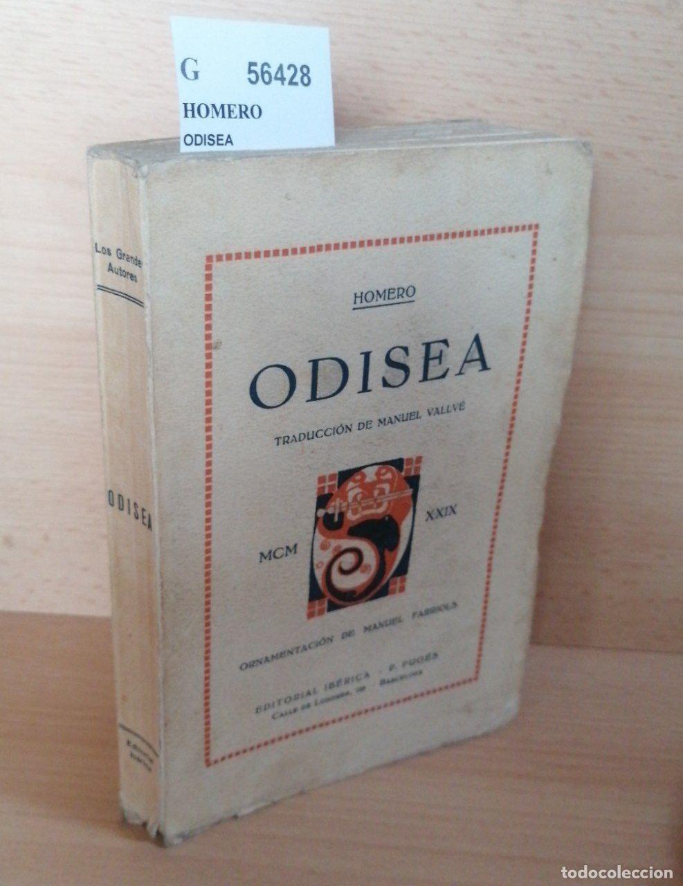 Libros: HOMERO - ODISEA - Foto 1