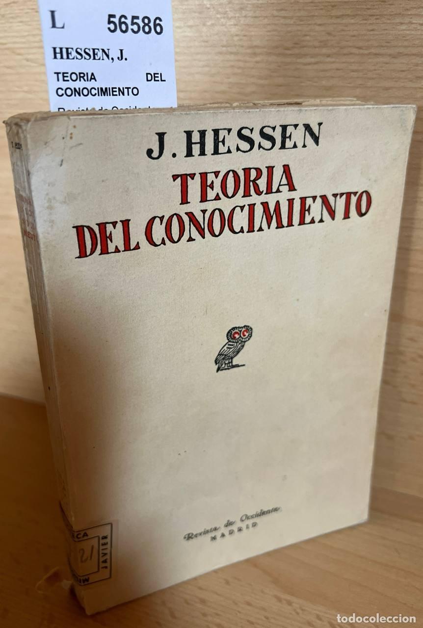 Libros: HESSEN, J. - TEORIA DEL CONOCIMIENTO - Foto 1