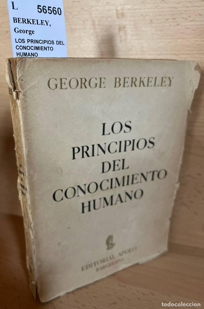 Libros: BERKELEY, George - LOS PRINCIPIOS DEL CONOCIMIENTO HUMANO - Foto 1