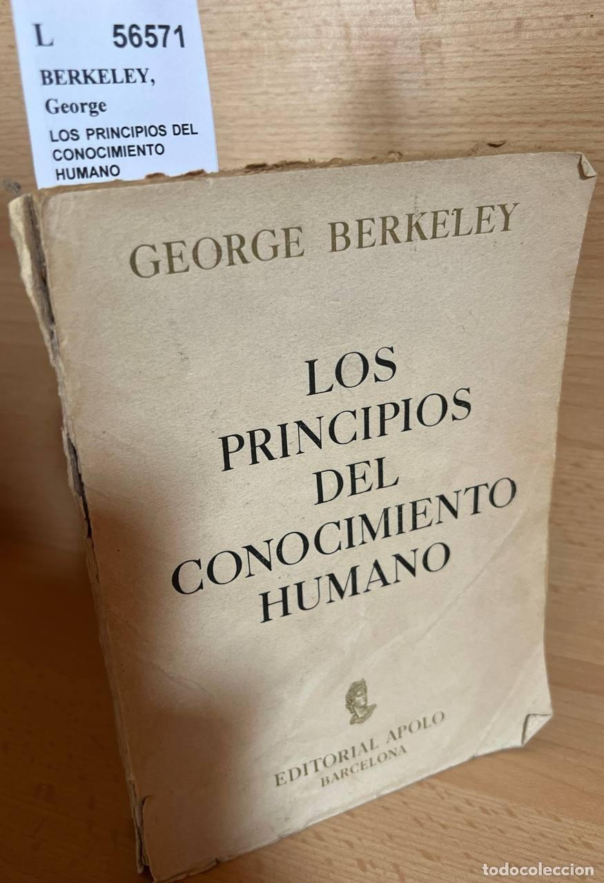 Libros: BERKELEY, George - LOS PRINCIPIOS DEL CONOCIMIENTO HUMANO - Foto 1