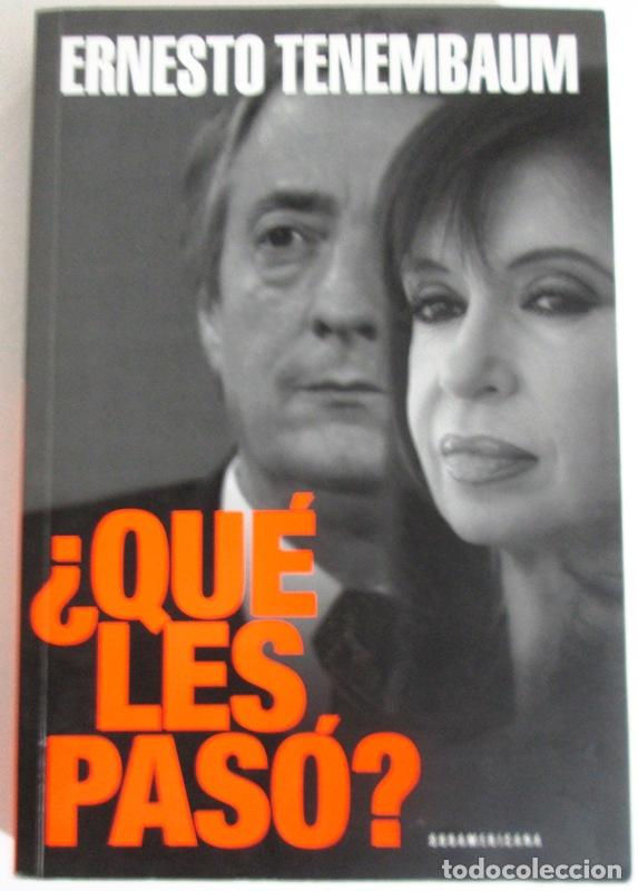 Libri di seconda mano: TENEMBAUM, Ernesto - &iquest;QUE LES PASO?