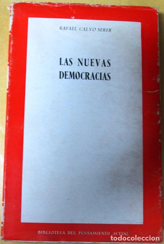 Libros: CALVO SERER, Rafael - LAS NUEVAS DEMOCRACIAS - Foto 1