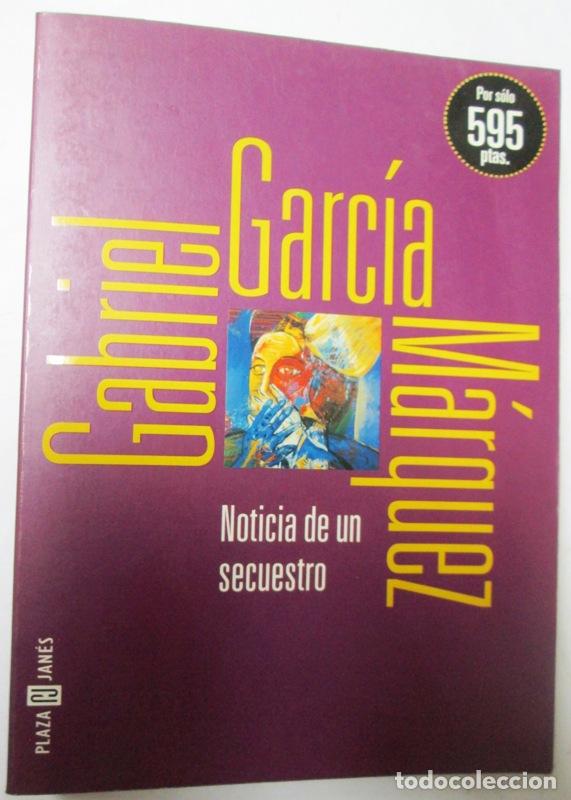 Libros: GARCIA MARQUEZ, Gabriel - NOTICIA DE UN SECUESTRO - Foto 1