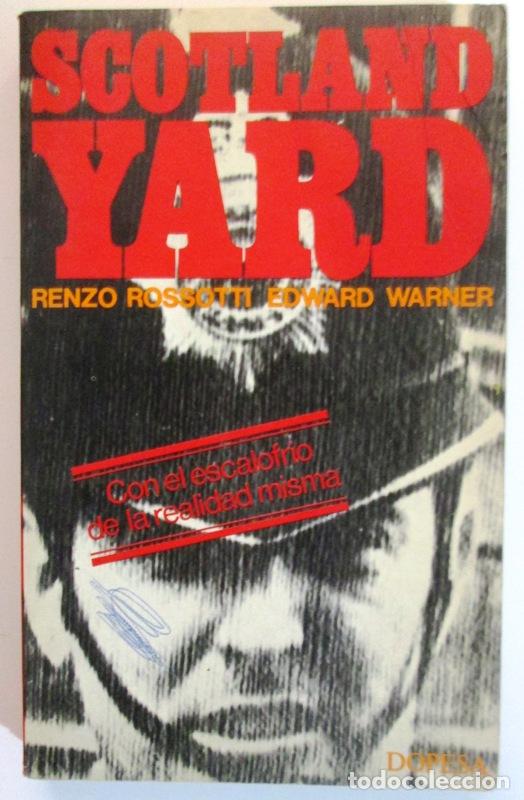 Libros: ROSSOTTI, Renzo y WARNER, Edward. - SCOTLAND YARD. - Foto 1