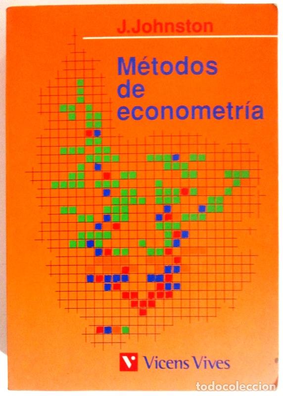 Libros: JOHNSTON, J - METODOS DE ECONOMETRIA - Foto 1