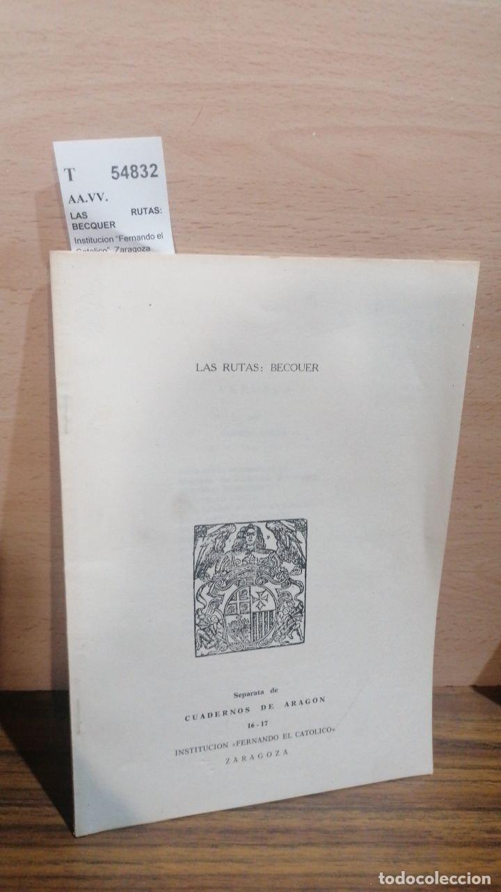 Libros: AA.VV. - LAS RUTAS: BECQUER - Foto 1