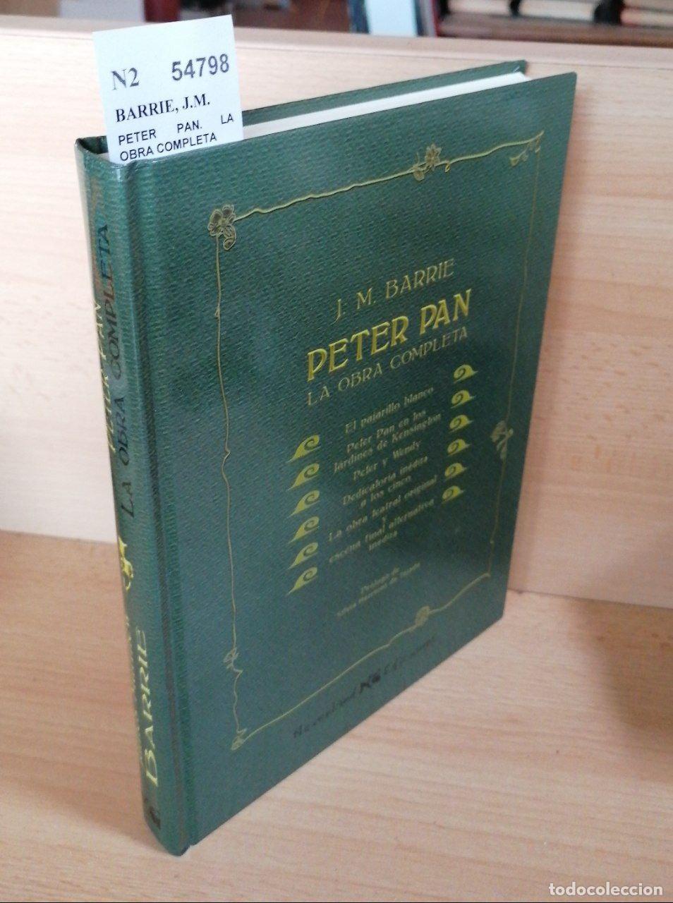 Libros: BARRIE, J.M. - PETER PAN. LA OBRA COMPLETA - Foto 1