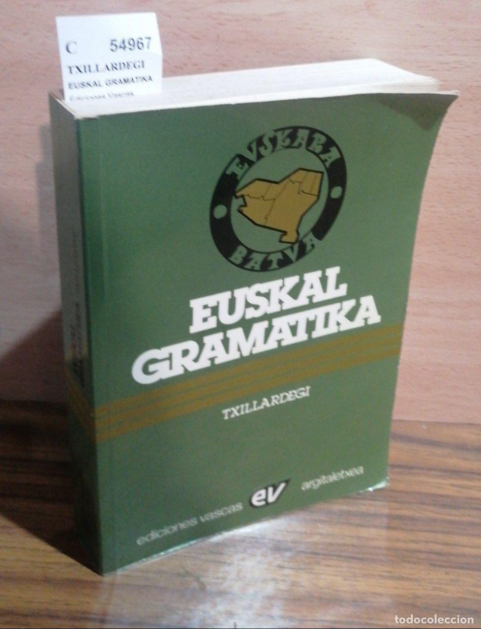 Libros: TXILLARDEGI - EUSKAL GRAMATIKA - Foto 1