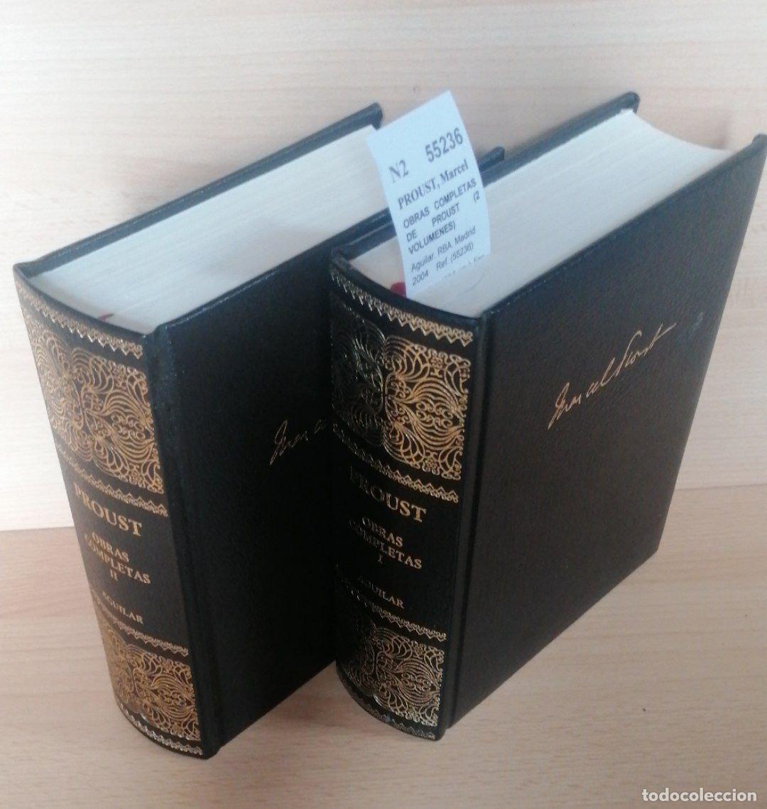 Libros: PROUST, Marcel - OBRAS COMPLETAS DE PROUST (2 VOLUMENES) - Foto 1
