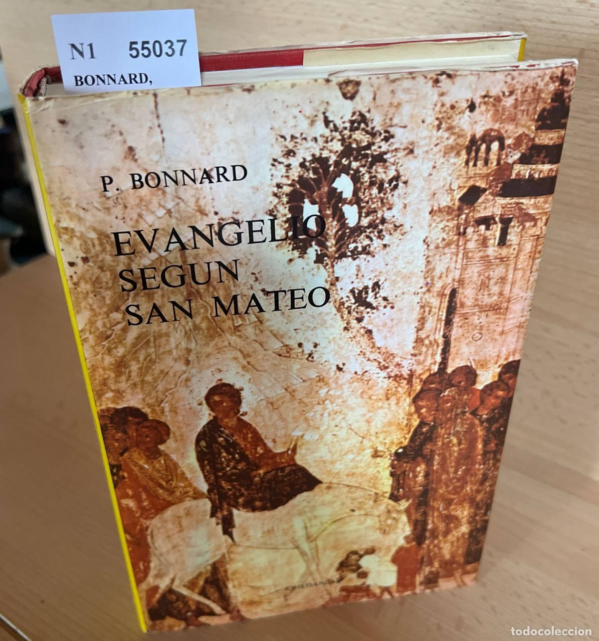 Libros: BONNARD, Pierre - EVANGELIO SEGUN SAN MATEO - Foto 1