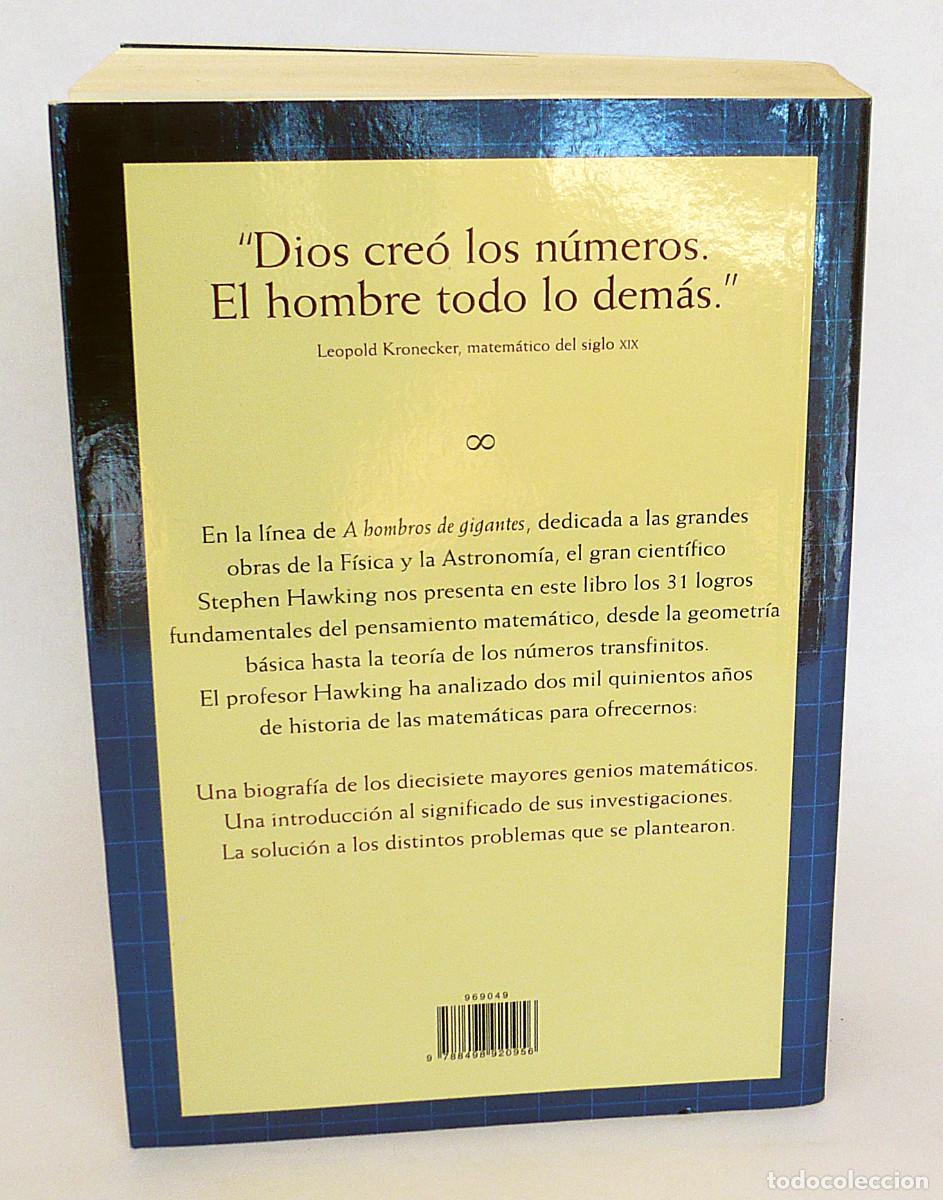 Libros: Dios cre&oacute; los n&uacute;meros, Stephen Hawking - Foto 4