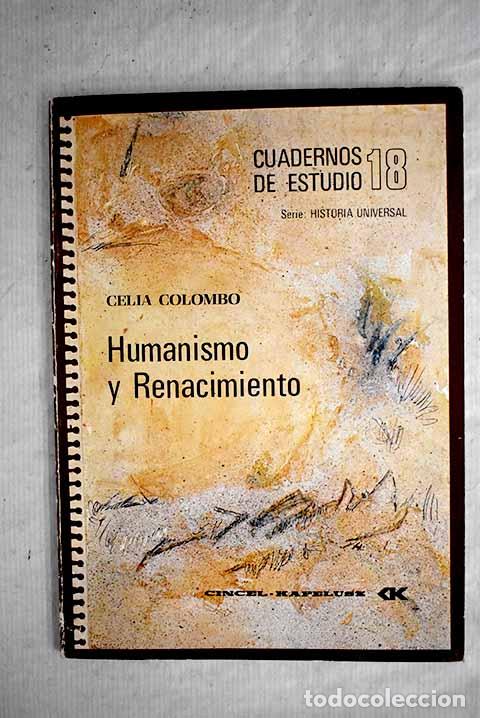 Libros: Humanismo y Renacimiento.- Colombo, Celia - Foto 1