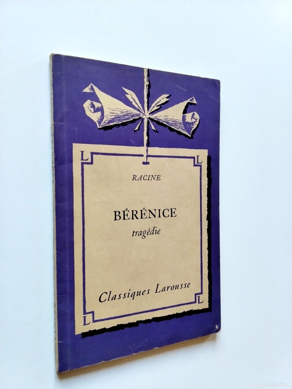 Libros: Jean Racine - B&eacute;r&eacute;nice. Trag&eacute;die - Foto 1