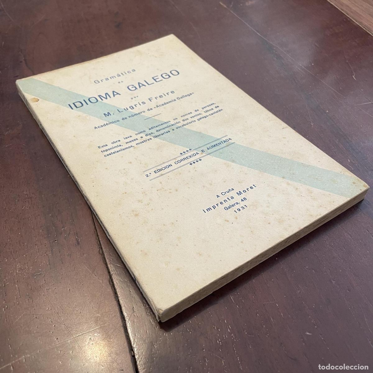 Libros: Gram&aacute;tica do idioma galego (galego) - M. Lugr&iacute;s Freire - Foto 2